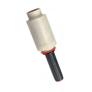 Plastic Mini stretch film dispenser for mini stretch film rolls 100mm x 150m, black -12 handles per box