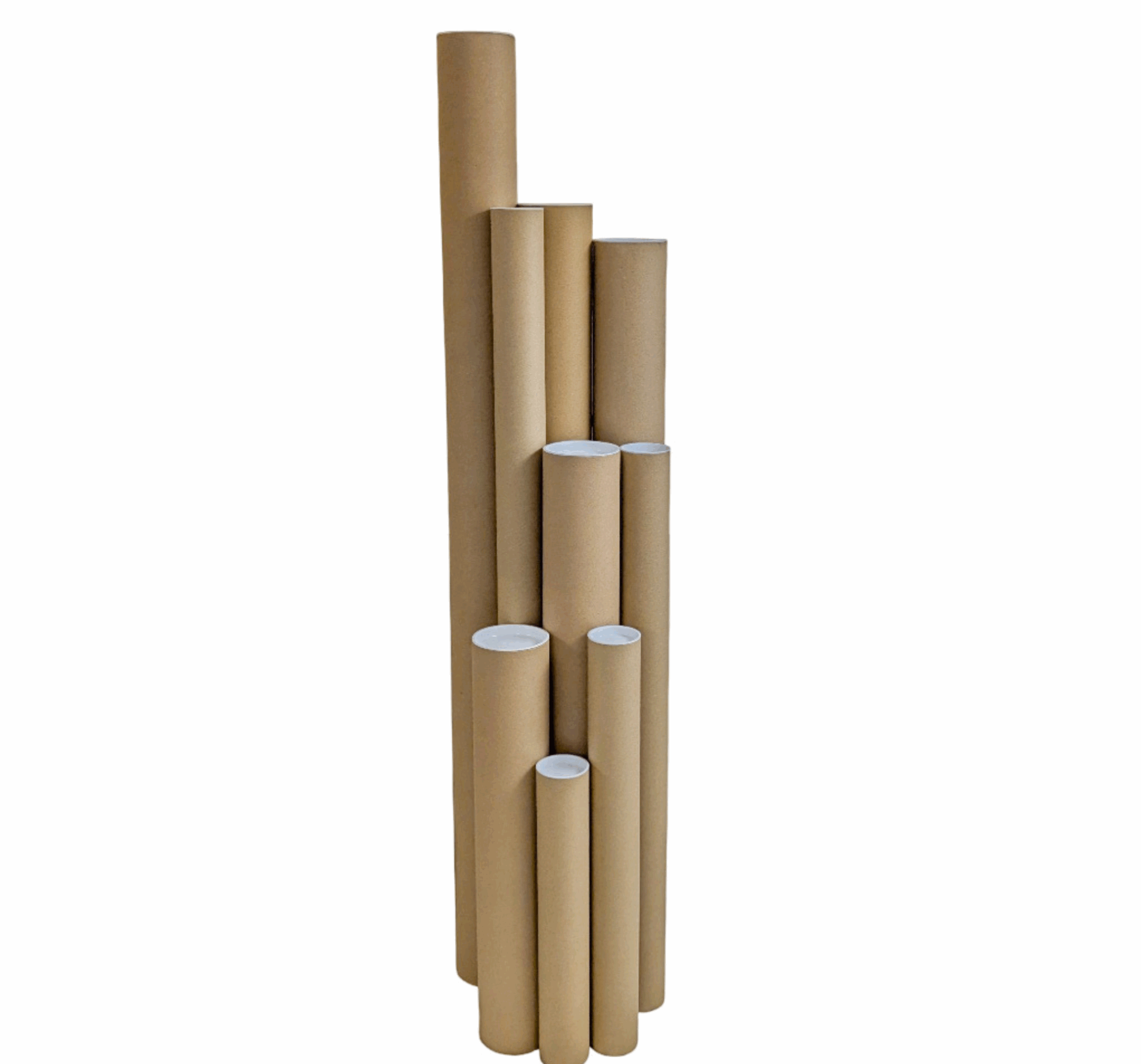 Postal Tube 635mm x 76mm Size A1 (Pack of 25)