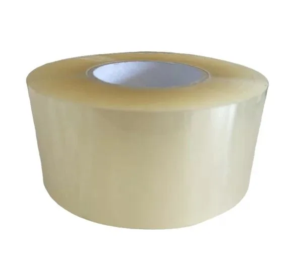 25 micron Clear Machine Tape Hot Melt 48mm x 990M – 6 Rolls – Vibac